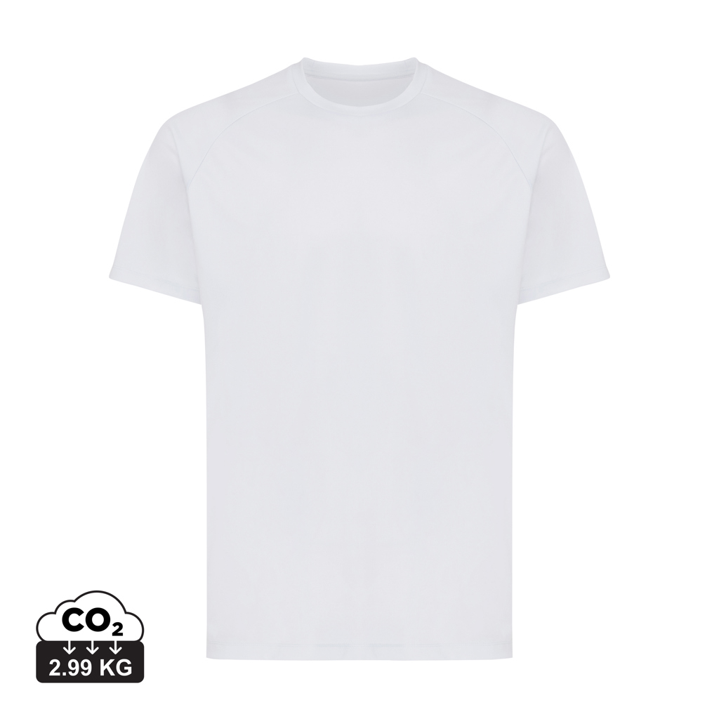 T-shirt sport publicitaire séchage rapide unisexe Tikal Iqoniq Gris clair